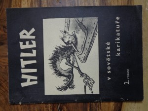 náhled knihy - Hitler v sovětské karikatuře