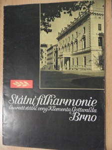 náhled knihy - Státní filharmonie : Laureát státní ceny Klementa Gottwalda Brno