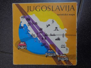 náhled knihy - Jugoslavija - turistická mapa