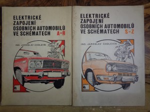 náhled knihy - Elektrické zapojení osobních automobilů ve schématech A-R a S-Z