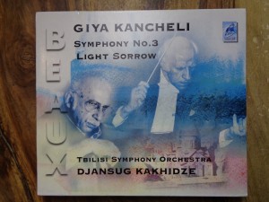 náhled knihy - Giya Kancheli - symphony No. 3 & Light sorrow