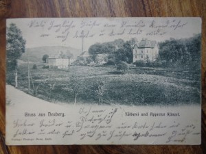 náhled knihy - Gruss aus Neuberg. Fäberei und Appretur Künzel - pohlednice