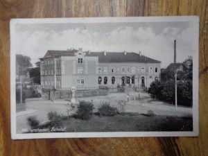 náhled knihy - Fotopohlednice - Waltershausen, Bahnhof.