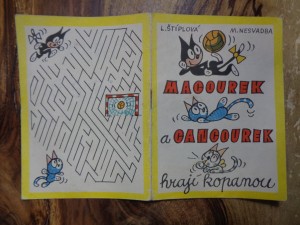 náhled knihy - Macourek a Cancourek hrají kopanou