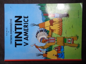 náhled knihy - Tintin v Americe