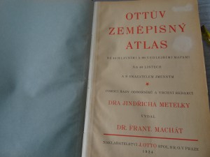 náhled knihy - Ottův zeměpisný atlas