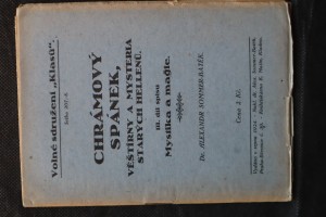 náhled knihy - Mystika a magie. III. díl, Chrámový spánek, věštírny a mysteria starých Hellenů Chrámový spánek, věštírny a mysteria starých Hellen�