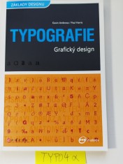 náhled knihy - typografie grafický design