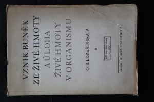 náhled knihy - vznik buněk ze živé hmoty a úloha živé hmoty