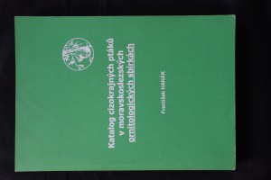 náhled knihy - katalog cizokrajných ptáků v moravskoslezských ornitologických sbírkách