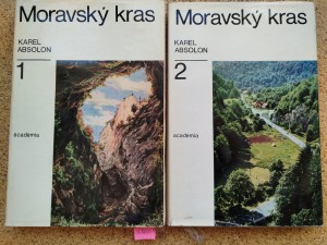 náhled knihy - Moravský kras. 1.  a 2. díl