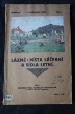 náhled knihy - lázně místa léčební a sídla letní