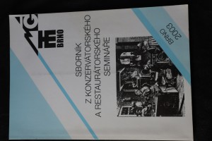 náhled knihy - Sborník z konzervátorského a restaurátorského semináře konaného ve dnech 16.-18. září 2003 v Brně