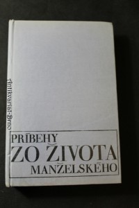 náhled knihy - Príbehy zo života manželského