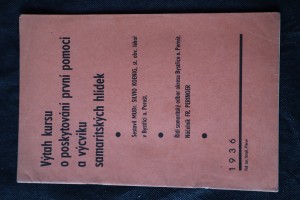 náhled knihy - Výtah kursu o poskytování první pomoci a výcviku samaritských hlídek