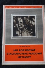 náhled knihy - Jak rozšiřovat stachanovské pracovní methody