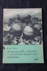 náhled knihy - Pestovanie dýň a melónov v chladných oblastiach Slovenska : Vytváranie nových sort