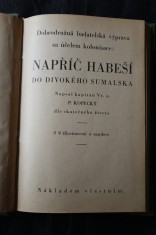 náhled knihy - Dobrodružná badatelská výprava za účelem kolonisace: Napříč Habeší do divokého Sumalska : s 9 ilustracemi a mapkou