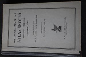 náhled knihy - historicko-zeměpisný atlas školní