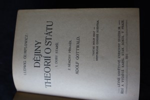 náhled knihy - Dějiny theorií o státu. I., Doby starší