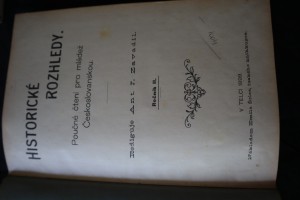 náhled knihy - historické rozhledy