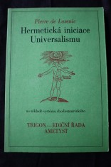 náhled knihy - Hermetická iniciace Universalismu na základě systému rhodostaurického [sic]