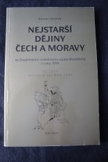 náhled knihy - Nejstarší dějiny Čech a Moravy : ve Znojemském rodokmenu opata Božetěcha z roku 1091