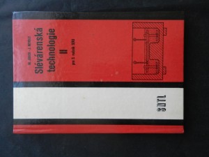 náhled knihy - Slévárenská technologie II pro 3. ročník středních odborných učilišť