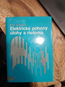 náhled knihy - Elektrické pohony: úlohy a riešenia