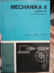 náhled knihy - Mechanika II Kinematika pro střední průmyslové školy strojírenské