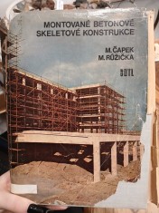 náhled knihy - Montované betonové skeletové konstrukce : Určeno [též] stud. stř. a vys. škol stavebního směru
