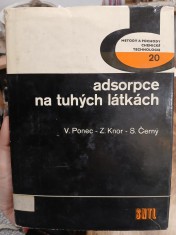 náhled knihy - Adsorpce na tuhých látkách