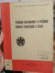náhled knihy - Požární automobily a požární přívěsy používané v ČSSR