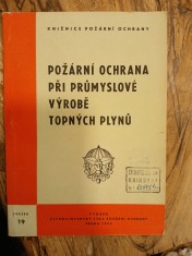 náhled knihy - Požární ochrana při průmyslové výrobě topných plynů