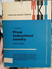 náhled knihy - Přímé tenkostěnné nosníky : (teorie výpočtu)