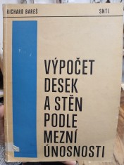 náhled knihy - Výpočet desek a stěn podle mezní únosnosti : určeno inženýrům a technikům v praxi, projektantům a studentům vysokých škol