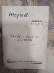 náhled knihy - Moped návod k obsluze a údržbě