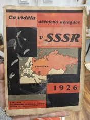 náhled knihy - Co viděla dělnická delegace v sovětském Rusku : zpráva československé dělnické delegace o zájezdu do Svazu sovětských socialistických republik od 1. října do 12. listopadu 1925