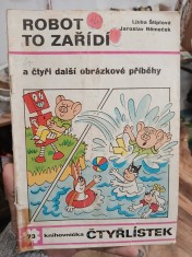 náhled knihy - Robot to zařídí a čtyři další obrázkové příběhy čtyřlístek  73