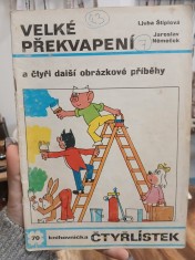 náhled knihy - Velké překvapení a čtyři další obrázkové příběhy čtyřlístek 70