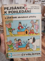 náhled knihy - Pejsánek k pohledání a čtyři další obrázkové příběhy čtyřlístek 66