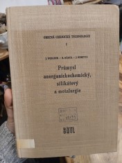 náhled knihy - Obecná chemická technologie. I, Průmysl anorganickochemický, silikátový a metalurgický
