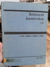 náhled knihy - Betonové konstrukce. I. díl
