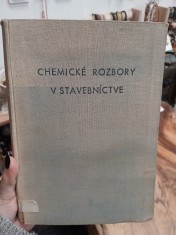 náhled knihy - Chemické rozbory v stavebníctve
