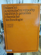 náhled knihy - Bilanční a simulační výpočty složitých procesů chemické technologie