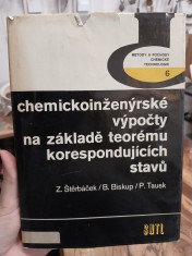 náhled knihy - Chemickoinženýrské výpočty na základě teorému korespondujících stavů