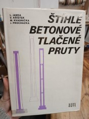 náhled knihy - Štíhlé betonové tlačené pruty