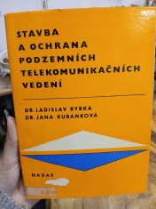 náhled knihy - Stavba a ochrana podzemních telekomunikačních vedení