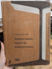 náhled knihy - Statické hodnoty nových řad ocelových průřezů : určeno projektantům ocelových konstrukcí