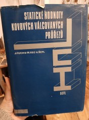 náhled knihy - Statické hodnoty kovových válcovaných průřezů